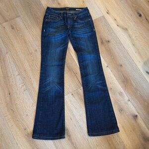 Anoname Joelle Boot Dark Jeans Size 26 Womens